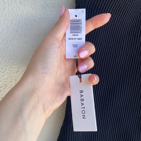 BABATON Sculpt Knit Criss Cross Dress NWT - Picture 6 of 11